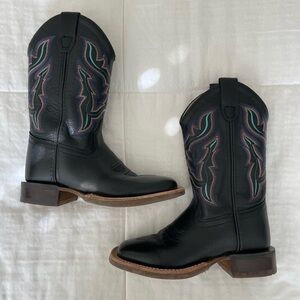 Old West 12.5 D girls boots cowboy cowgirl boots